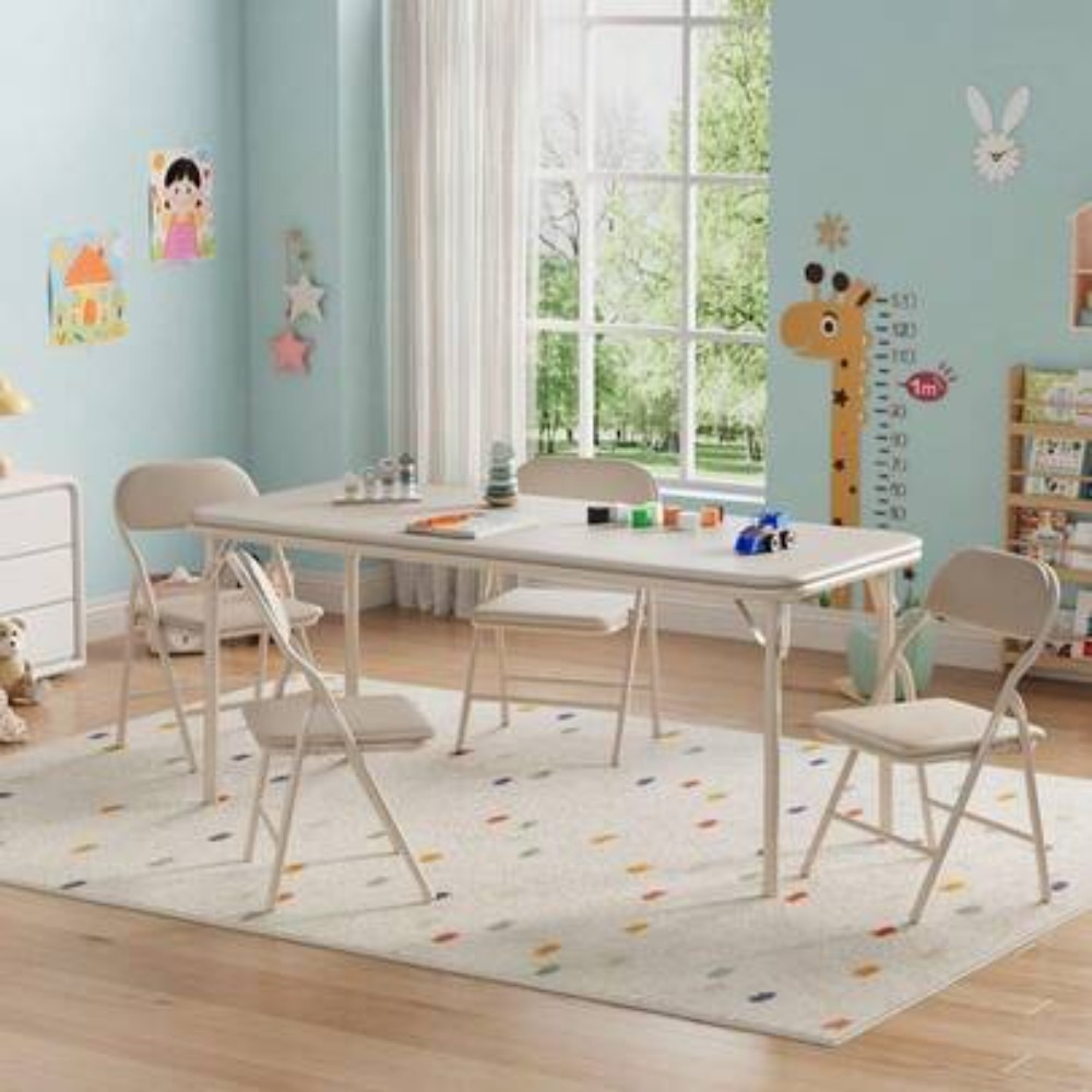 Art Craft Furniture - Kids Activity Table Set Folding Play