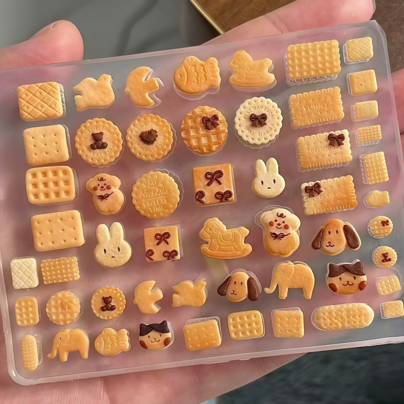 Cute Animal Nail Art & Cookie  - Art Craft Template recension och pris