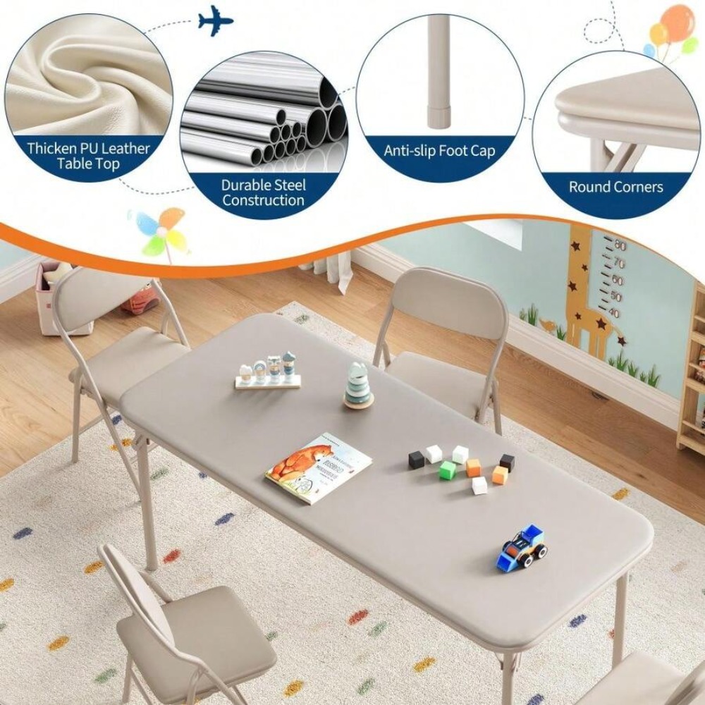 Kids Activity Table Set Foldin - Art Craft Furniture recension och pris