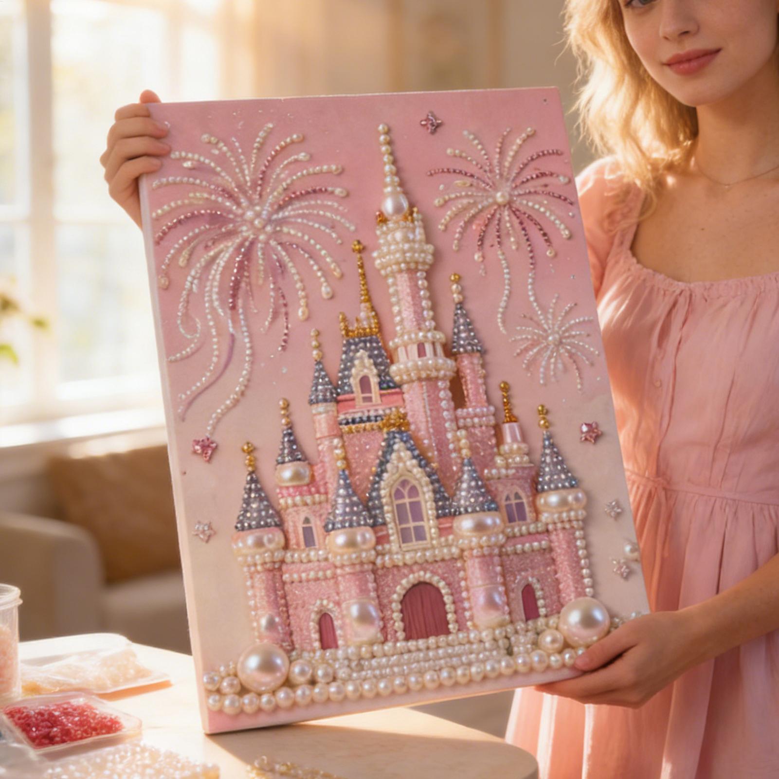 DIY Pearl Painting Kit Beaded  - Art Craft Gifts For Adults recension och pris