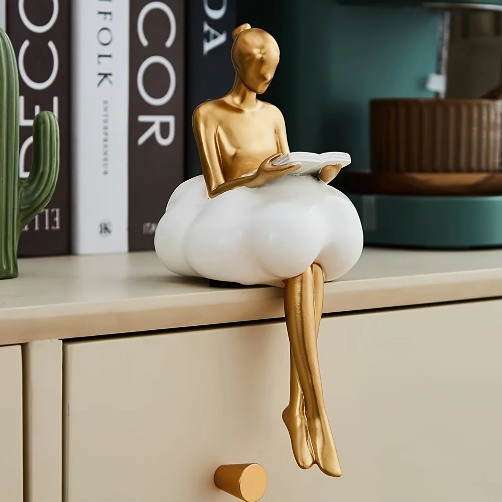 Cloud Girl Sculpture Abstract  - Art Craft Furniture recension och pris