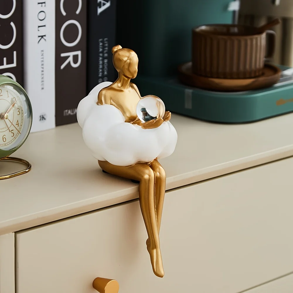 Cloud Girl Sculpture Abstract  - Art Craft Furniture recension och pris