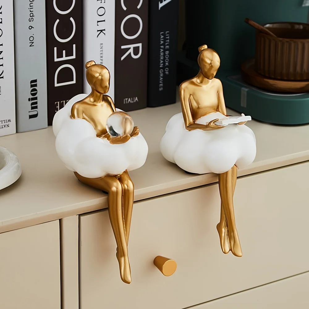 Cloud Girl Sculpture Abstract  - Art Craft Furniture recension och pris