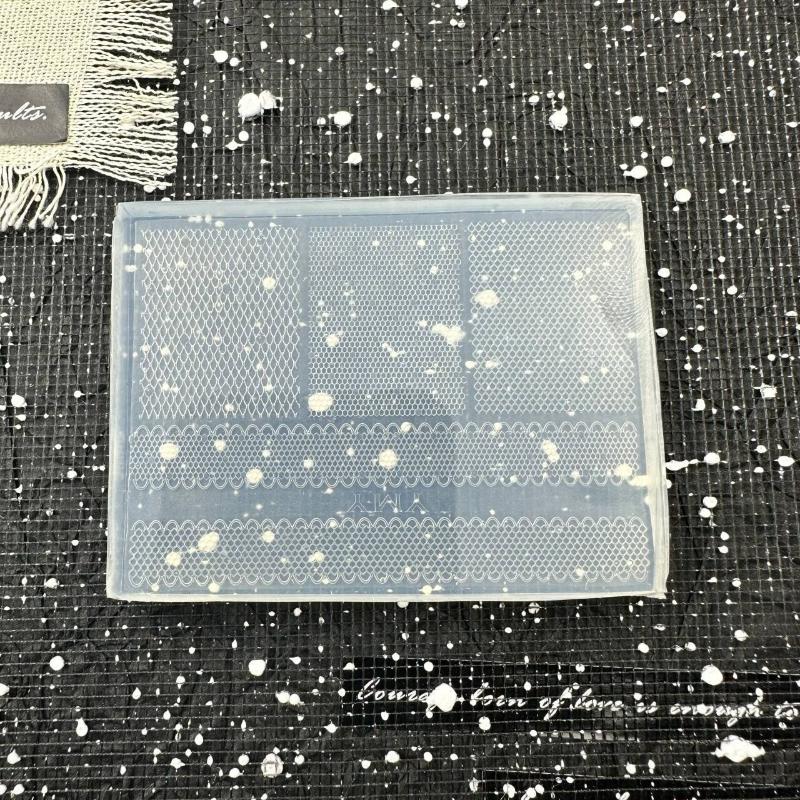 (.) 3D Silicone Nail Mold DIY  - Art Craft Template recension och pris