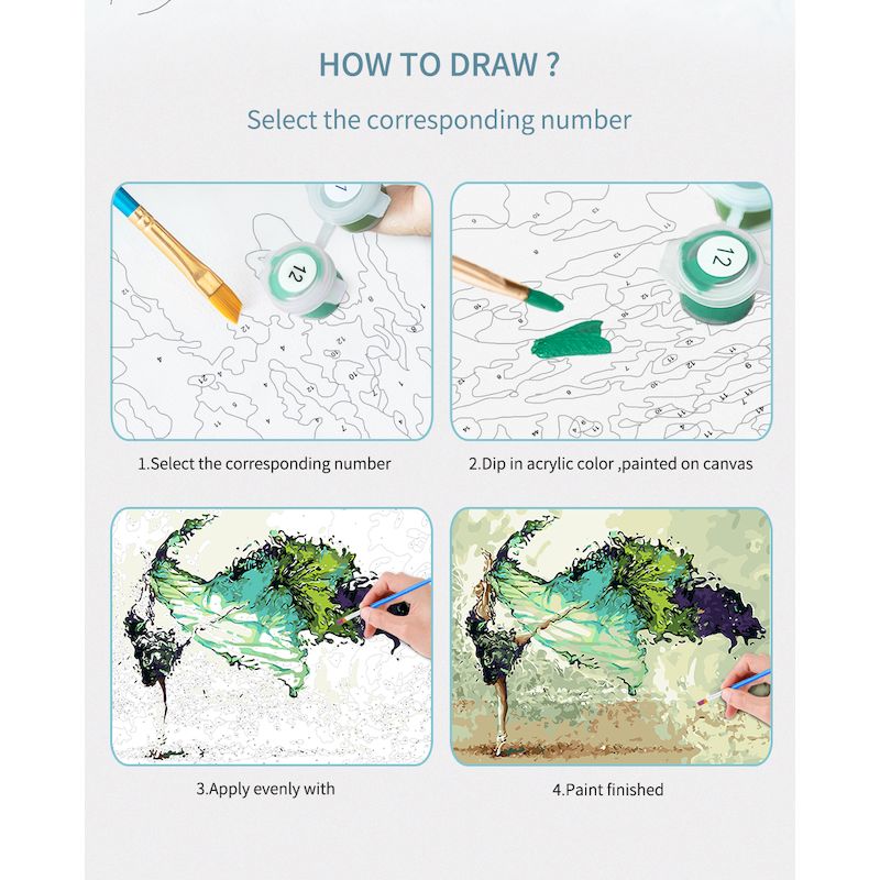GATYZTORY Painting By Numbers  - Art Craft Gifts For Adults recension och pris