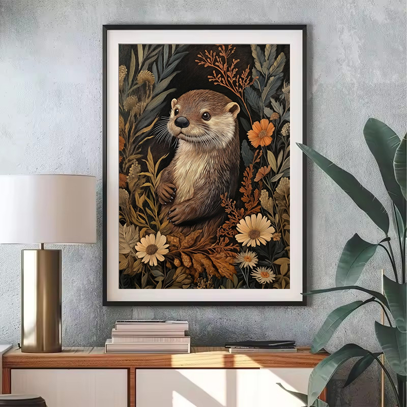 Vintage William Morris Otter P - Art Craft William Morris recension och pris