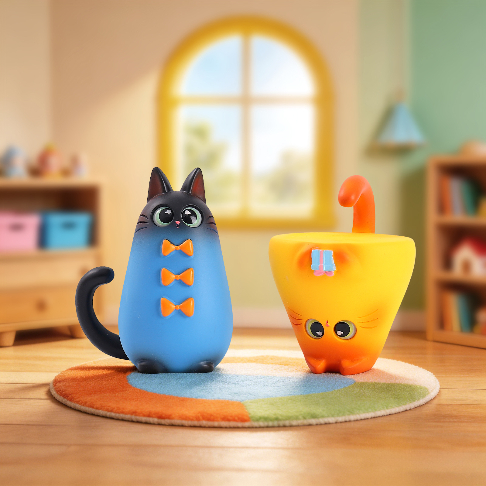 Blind Box Cat Figurine Resin C - Art Craft Furniture recension och pris