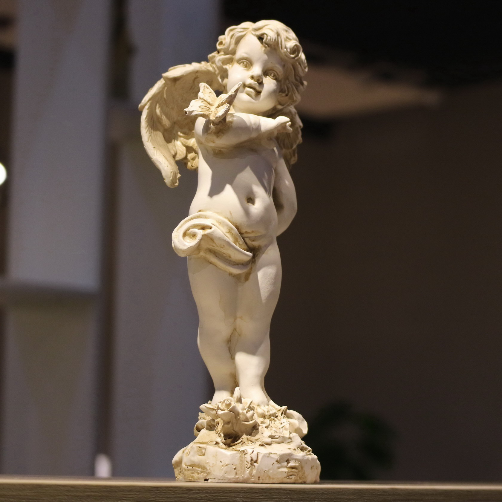 Retro Resin Angel Figurine 29c - Unique Art Craft recension och pris
