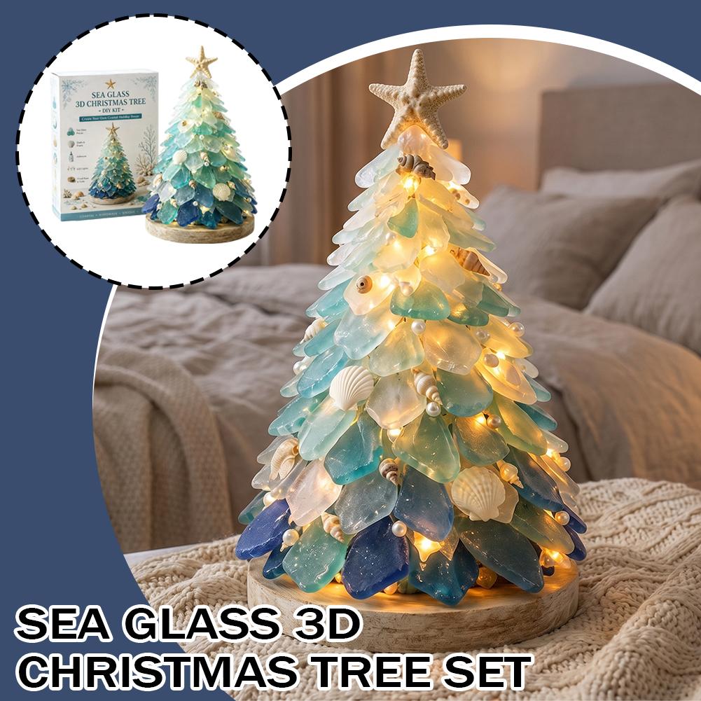 3D Sea Glass Christmas Tree De - Art Craft Gifts For Adults recension och pris