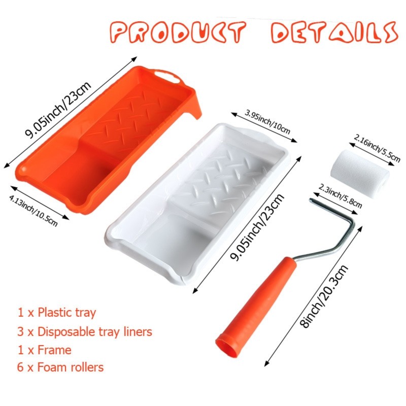 【TODAY-BUY】~@ Mini Paint Rolle - Art Craft Furniture recension och pris