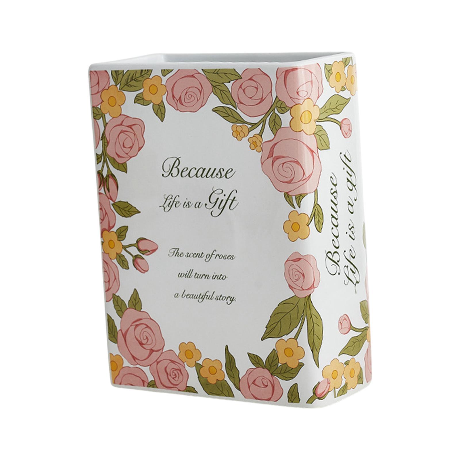 Book Shaped Decorative Vase Co - Unique Art Craft recension och pris