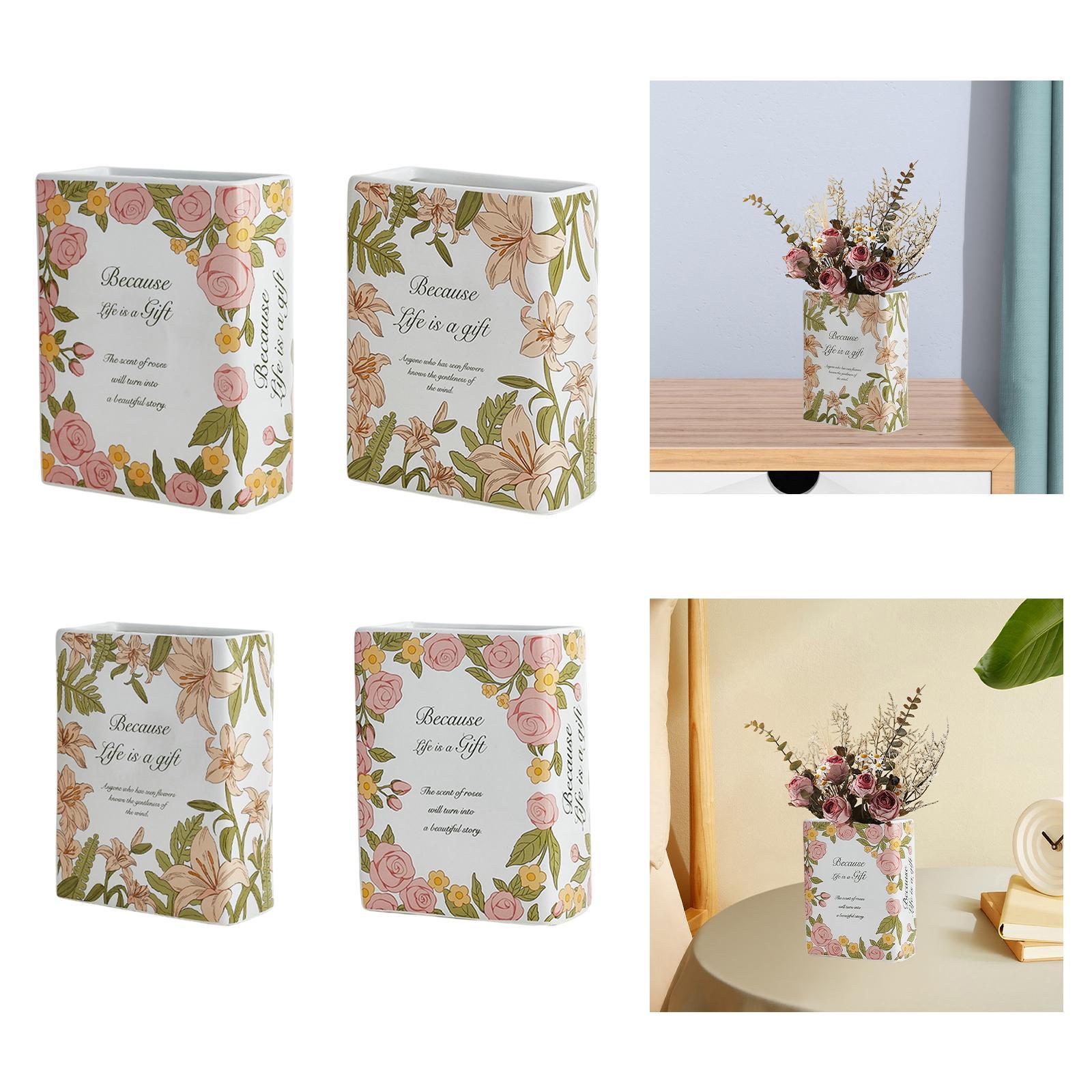 Book Shaped Decorative Vase Co - Unique Art Craft recension och pris
