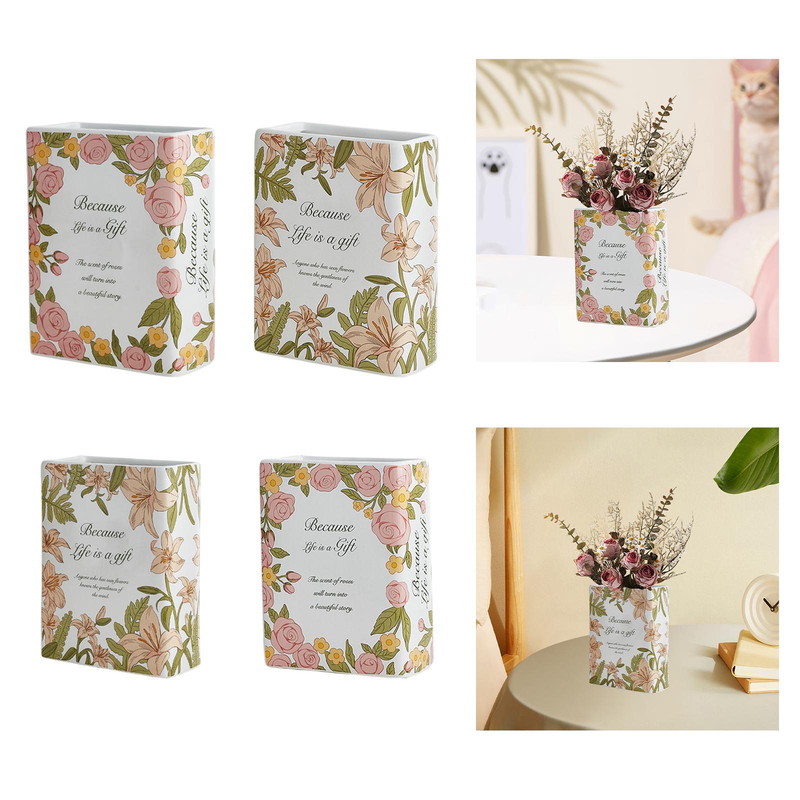Book Shaped Decorative Vase Co - Unique Art Craft recension och pris
