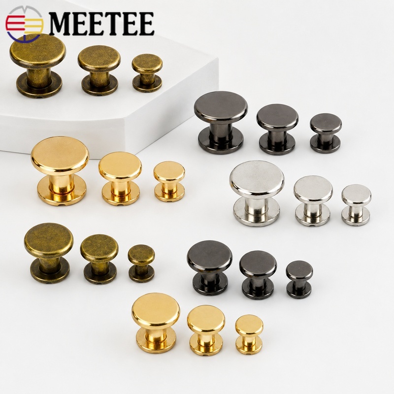 50/100Pcs 5-8mm Metal Screw Ri - Bookbinding Supply Kit recension och pris