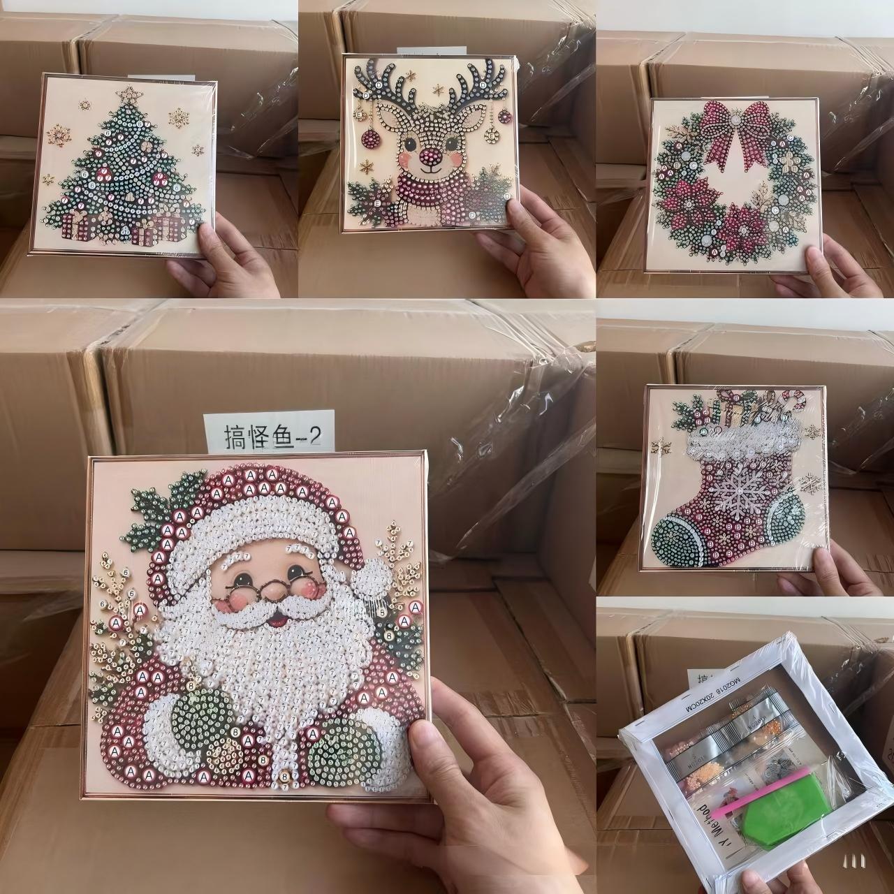 Christmas Pearl Diamond Painti - Art Craft Gifts For Adults recension och pris