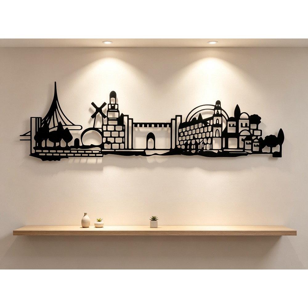 CIFBUY Metal Wall Art Jerusale - Art & Craft Toys For Kids recension och pris