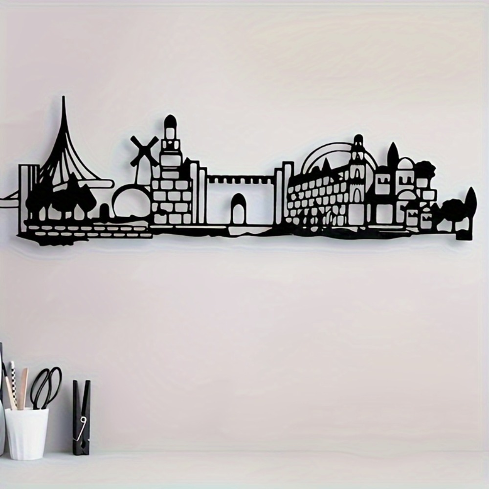 CIFBUY Metal Wall Art Jerusale - Art & Craft Toys For Kids recension och pris