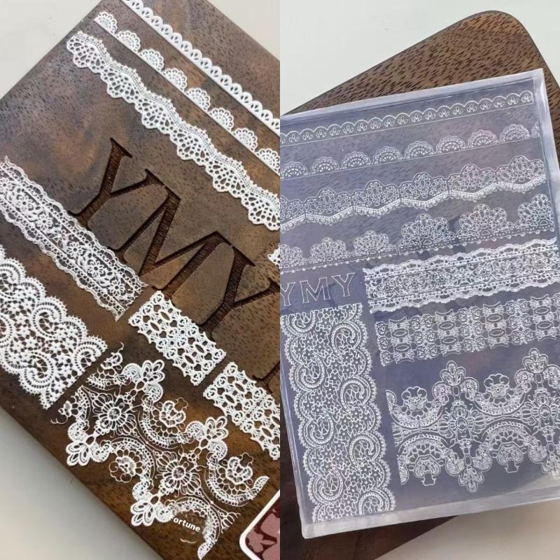 3D Silicone Nail Mold DIY Reli - Art Craft Template recension och pris