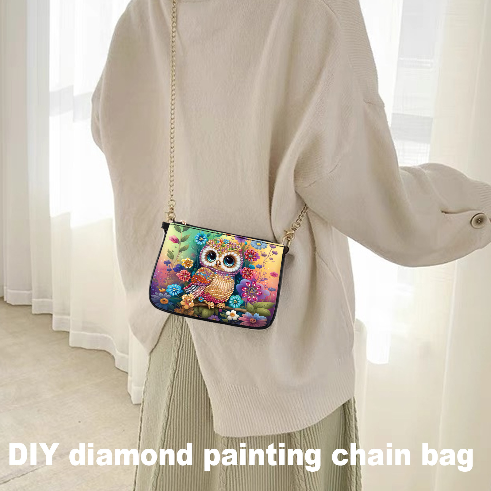 Colorful Owl Diamond Art Paint - Unique Art Craft recension och pris