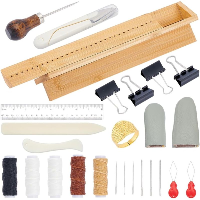 2025 Trend Bamboo Book-Binding - Bookbinding Supply Kit recension och pris