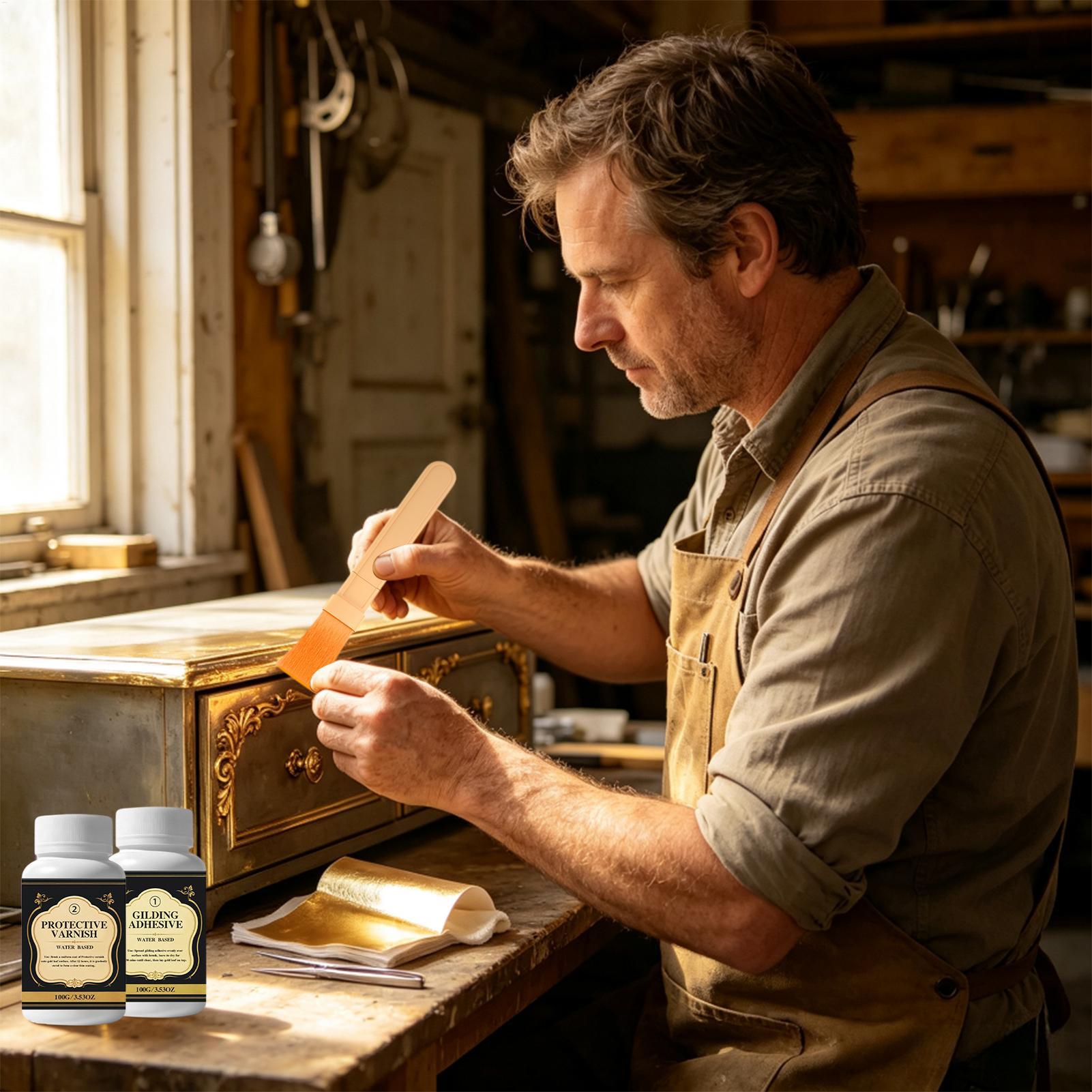 Gilding Adhesive Water-Based L - Art Craft Furniture recension och pris