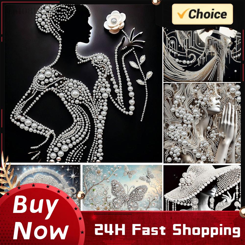 DIY Ladies Pearl Diamond Paint - Art Craft Gifts For Adults recension och pris