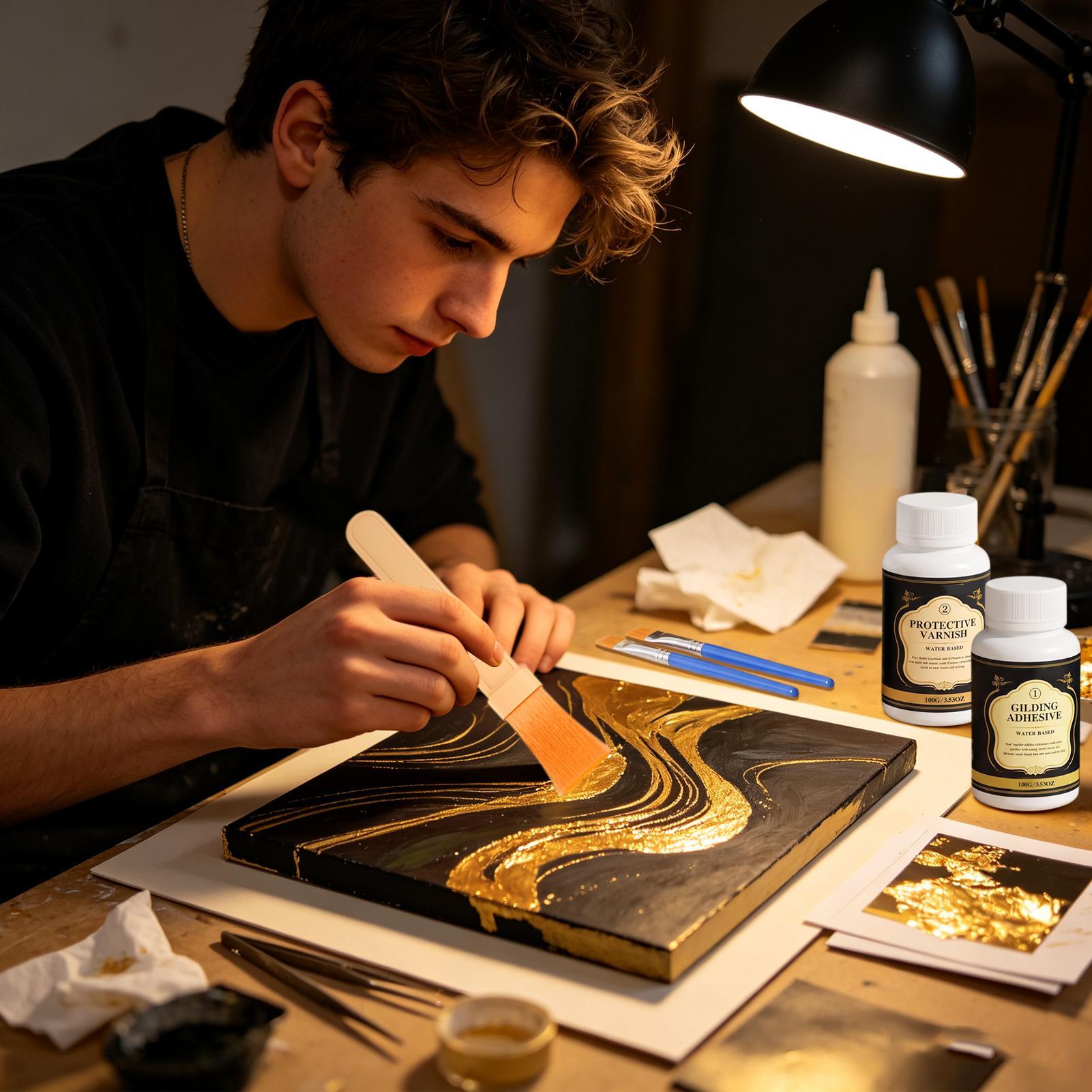 Gilding Adhesive Water-Based L - Art Craft Furniture recension och pris
