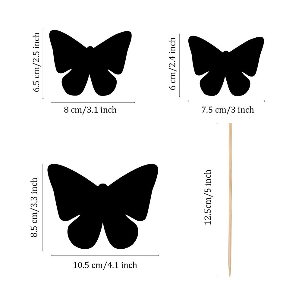1Set Butterfly Shaped Scratch  - Art Craft Butterfly recension och pris