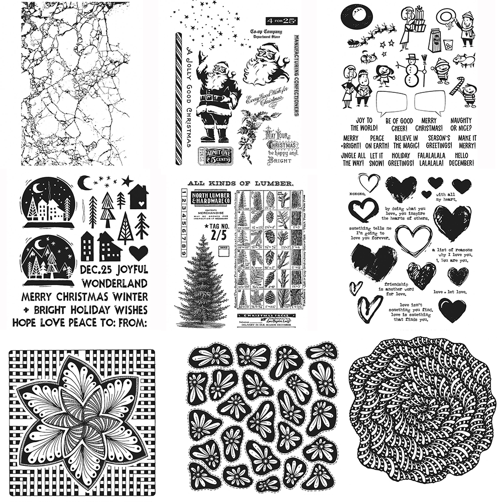 Chirstmas Tree Flower Clear St - Art Craft Template recension och pris