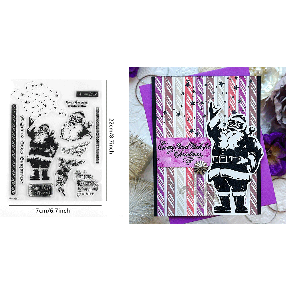 Chirstmas Tree Flower Clear St - Art Craft Template recension och pris