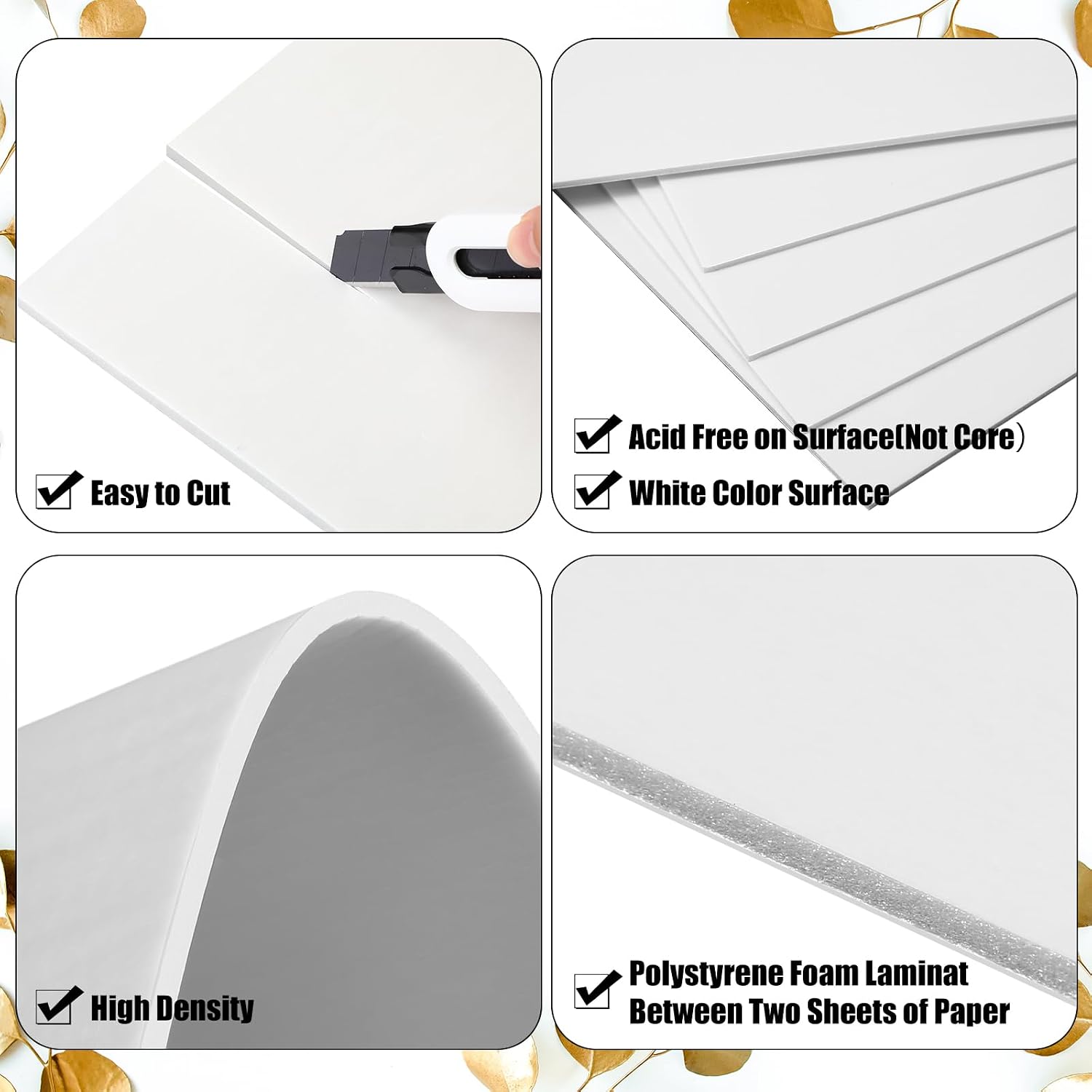 100 Pack 16 x 20 Inch Foam Boa - School Of Art X Craft recension och pris