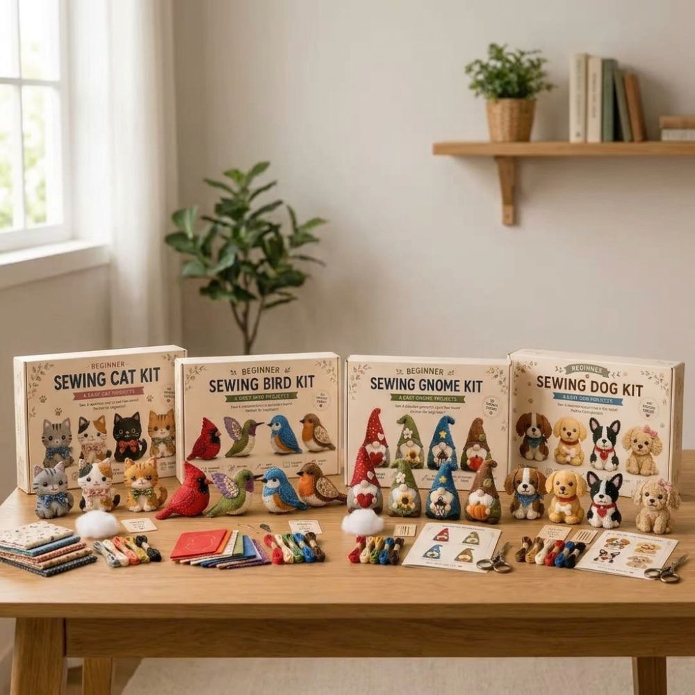 Pre-cut Fabric 3D Felt Sewing  - Unique Art Craft recension och pris