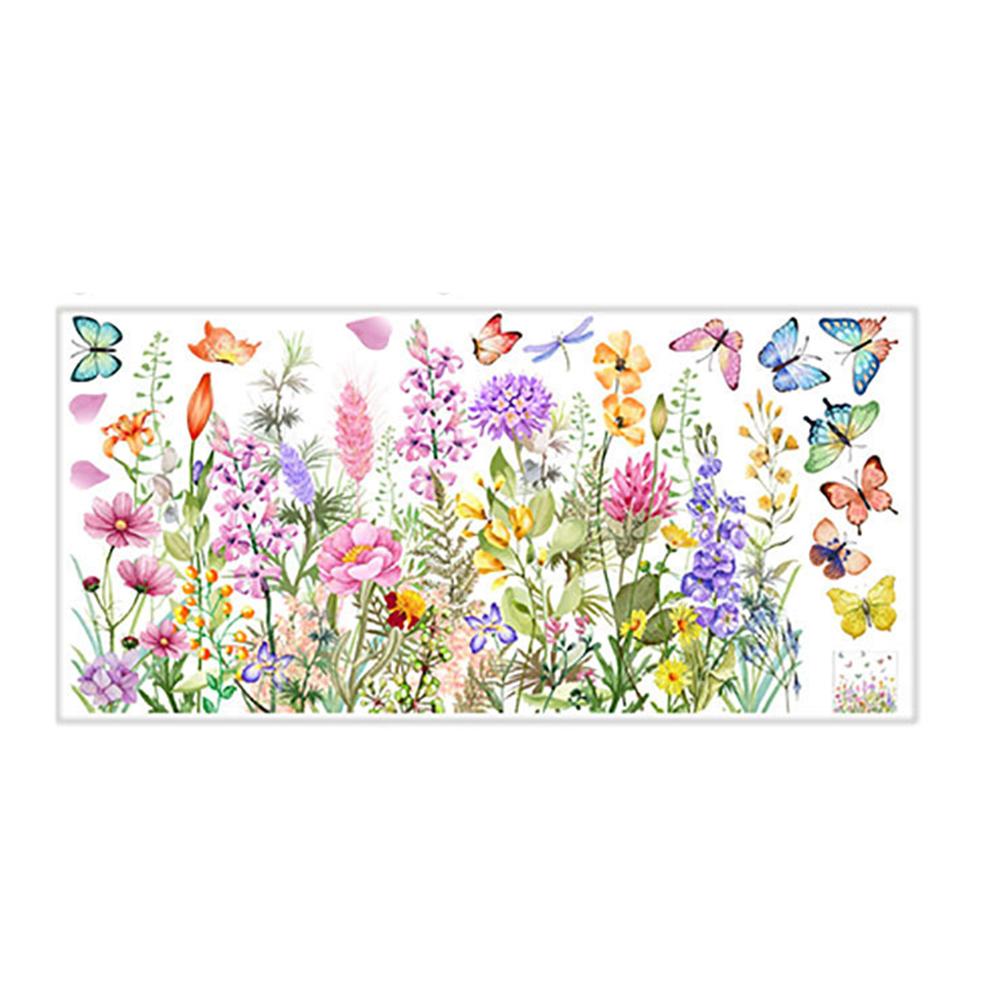 Double Sided Colorful Flowers  - Art Craft Butterfly recension och pris