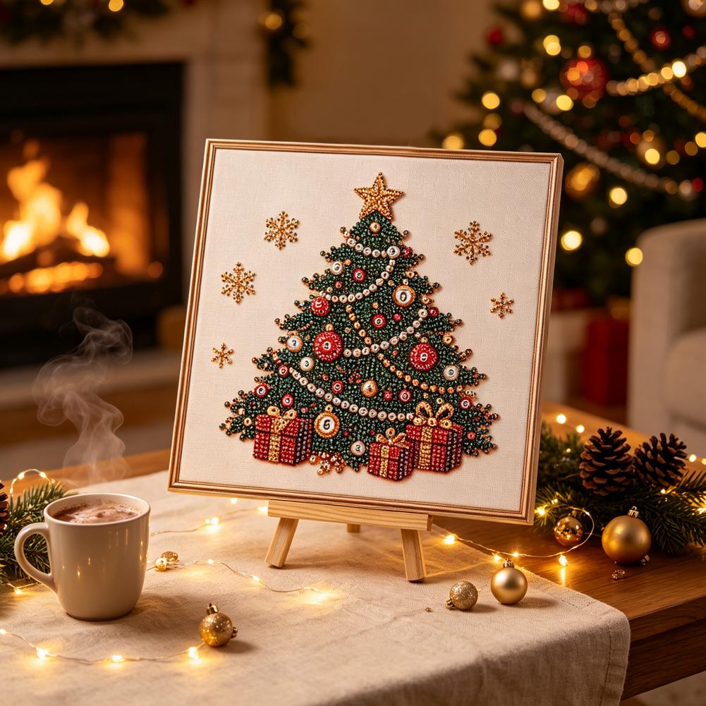 Christmas Pearl Diamond Painti - Art Craft Gifts For Adults recension och pris