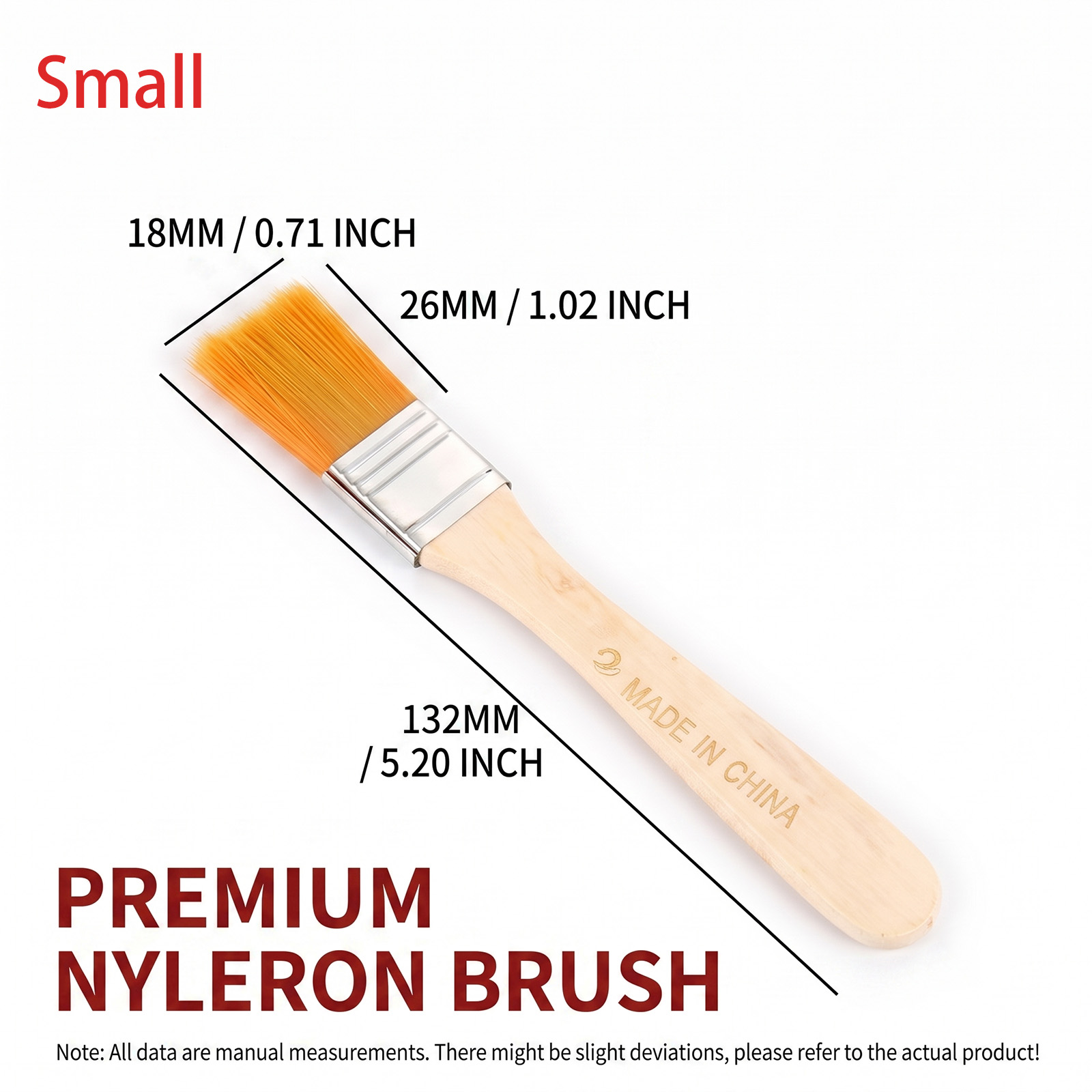 Nylon Paint Brush Set, 5PCS Fl - Art Craft Furniture recension och pris