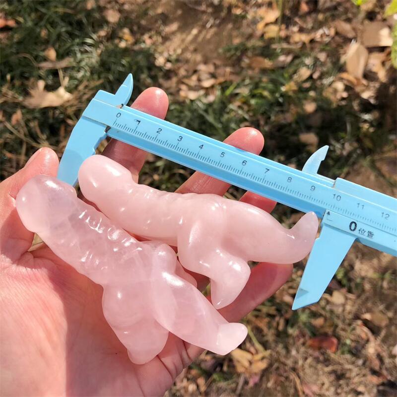 1PCS Natural Rose Quartz Carto - Unique Art Craft recension och pris