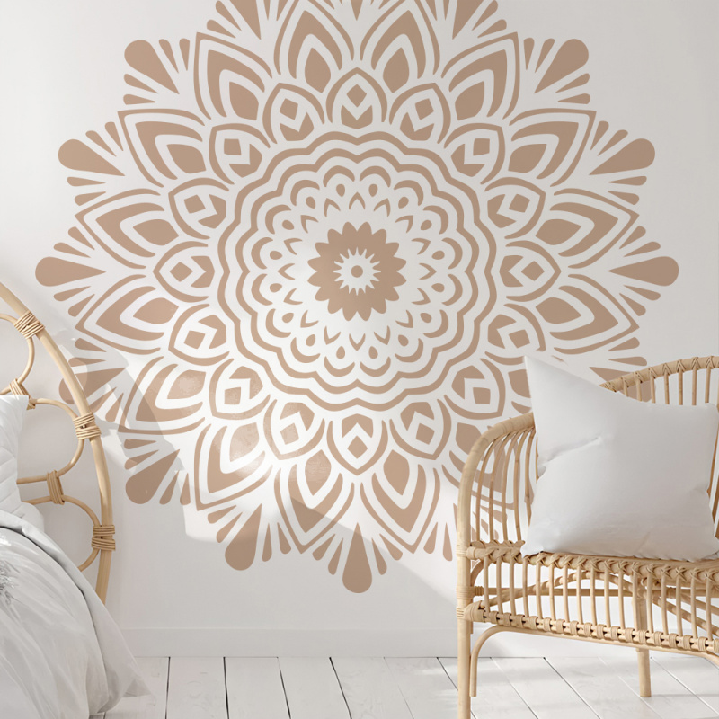 Mandala Large Painting Stencil - Art Craft Furniture recension och pris