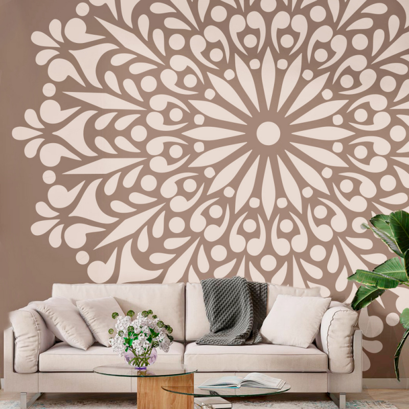 Mandala Large Painting Stencil - Art Craft Furniture recension och pris