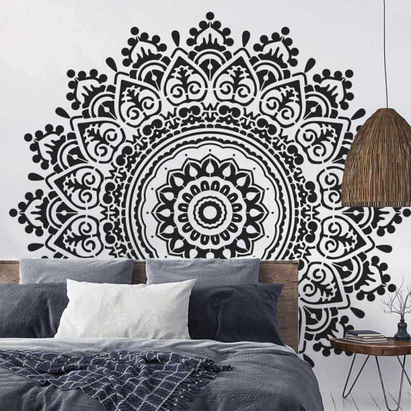 Mandala Large Painting Stencil - Art Craft Furniture recension och pris